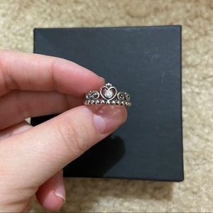pandora princess tiara ring